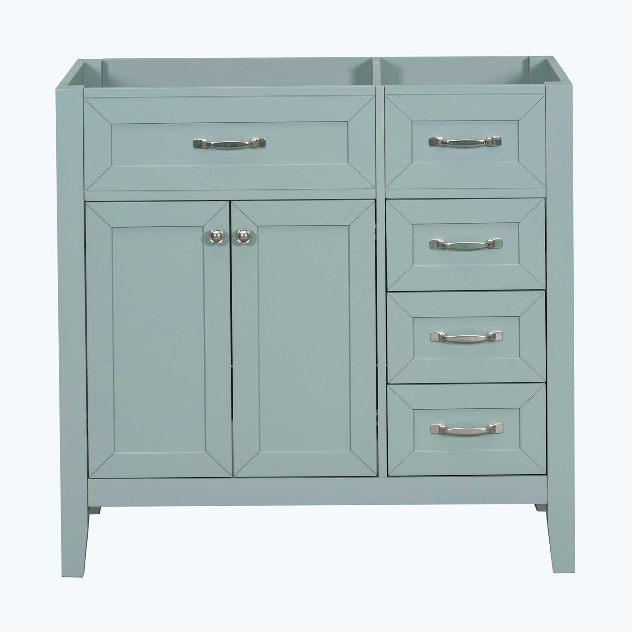 House On Tree 36" Bathroom Vanity without Sink, Cabinet Base Only ...